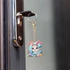 (US Only)PET Double Sided Special Shaped Easter Alphabet DIY Diamond Painting Keychain