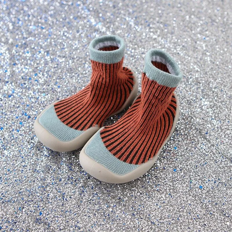 Baby Shoes Boy First Shoes Baby Walkers Infant Toddler Shoes Soft Rubber Sole Baby Shoes Fashion Newborn Baby Booties Slippers