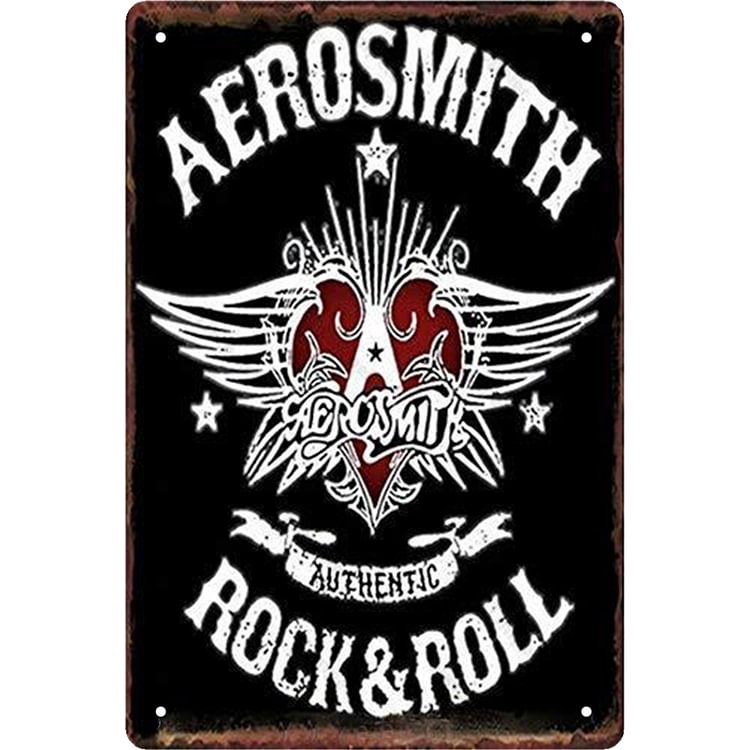 【20*30cm/30*40cm】Aerosmith - Vintage Tin Signs/Wooden Signs