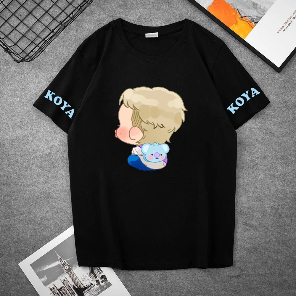 방탄소년단 Simple loose T-shirt