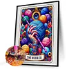 Cartes de tarot-carr&eacute; drill diamond painting-45*55cm