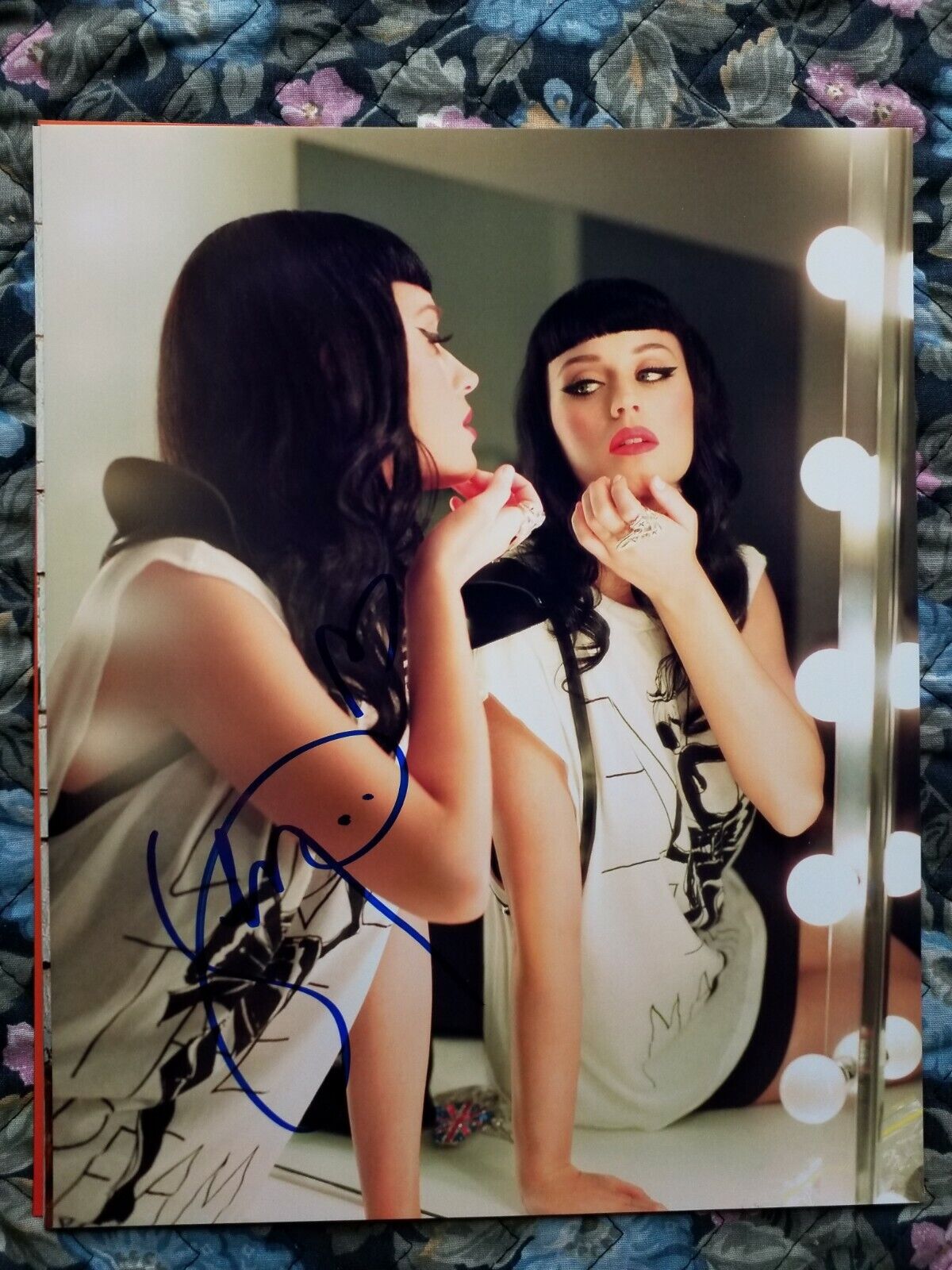 Katy Perry Authentic Hand Signed 8x10 Photo Poster painting Autographed Singer