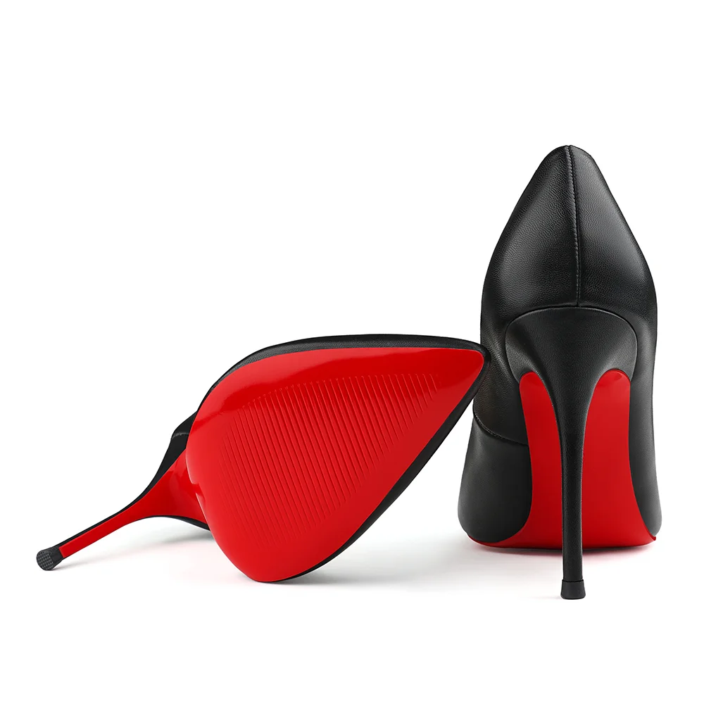 120mm Women's Red Bottom High Heels for Party Wedding Matte Pumps-MERUMOTE