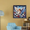 (30*30cm)Angel Girl - Round Partial AB Drill Diamond Painting