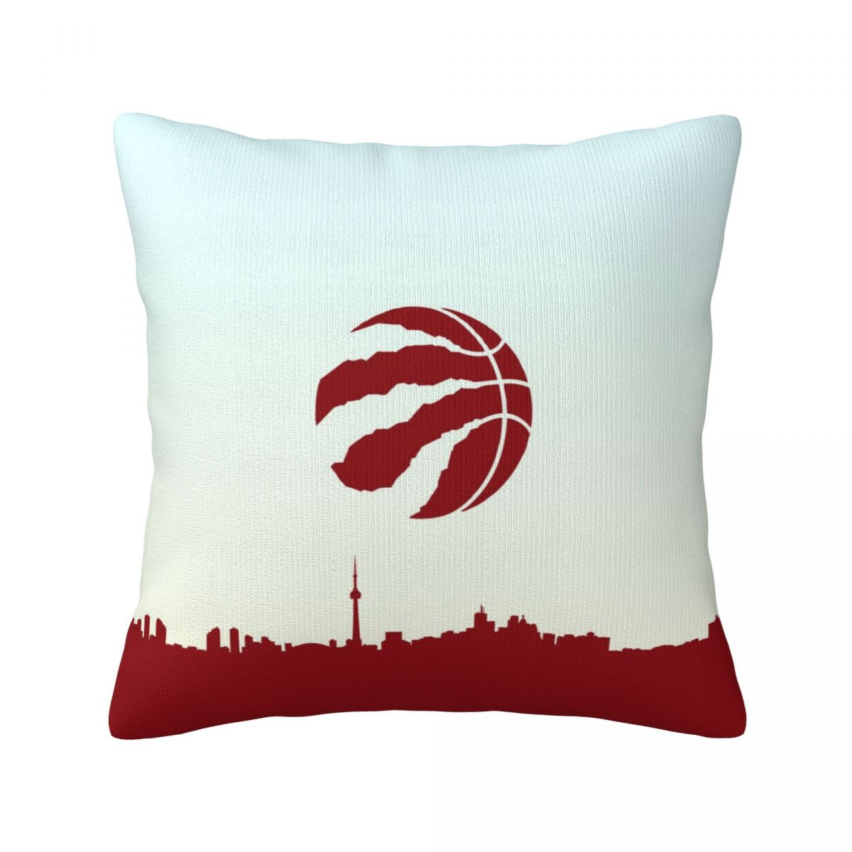 Toronto Raptors Landscape Logo Pillow Covers 18x18 Inch