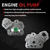 Timing Chain Kit Oil Pump Fit for Chevy Cobalt HHR Malibu Equinox 2.4L 2.2L 2.0L 2006-2015 for Pontiac-Engine 06-10 2.4L for 06-09 Saturn 2.4L for Buick-Auto 11-15 2.4L Time Tensioner Crank Sprocket
