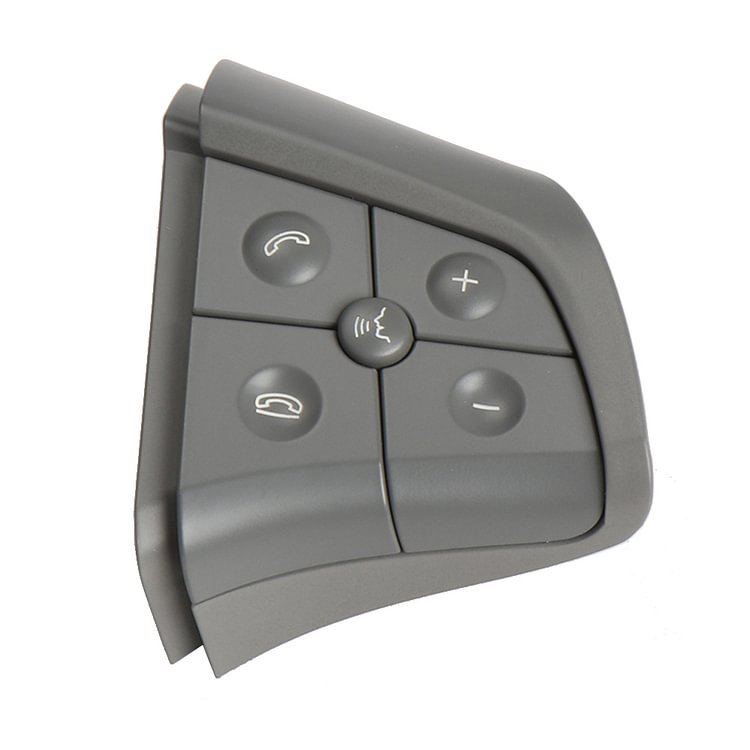 5 Keys Car Steering Wheel Switch for Benz ML/GL-Class W164 (Right Grey)