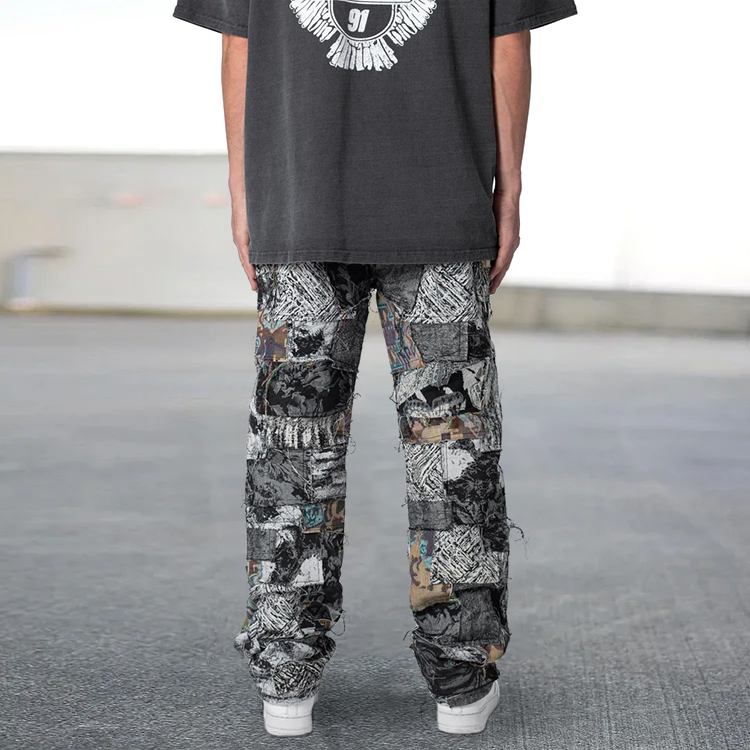 Loveciss®/ Retro Fashion Brand Printed Street Hip-Hop Casual Trousers