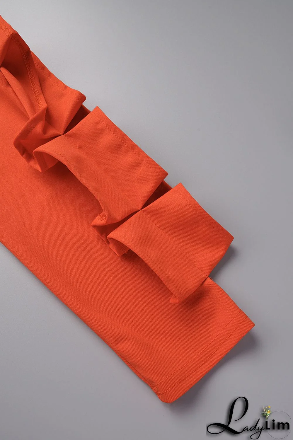 Royal Blue Elegant Solid Patchwork Stringy Selvedge O Neck One Step Skirt Dresses