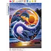 Diamond Painting -DIY Round Drill Dolphins