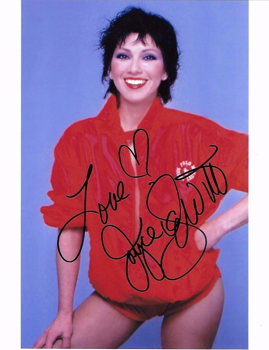 Joyce DeWitt Signed 8x10 Photo Poster painting - Janet Wood on Three's Company - SEXY!!! H286