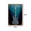 Guitar - Metal Tin Signs(8*12Inch)