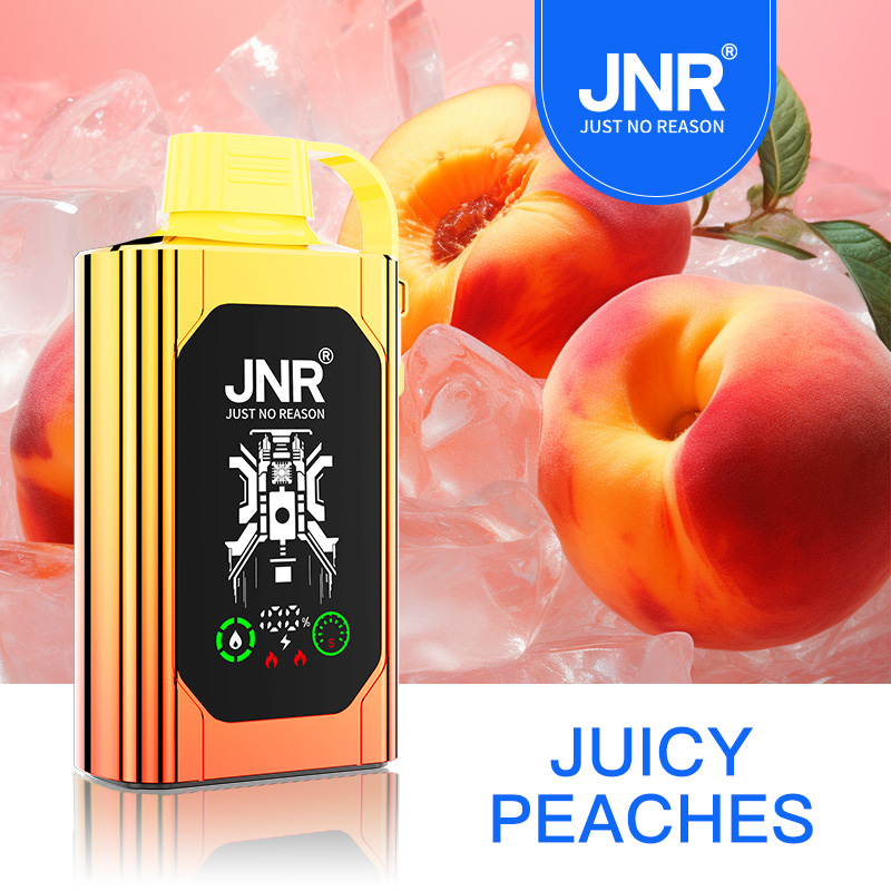 JNR Shisha Hookah Box 30K Disposable Vape-Juicy Peaches Best Vape