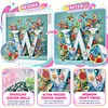 Butterfly Flower W 5D Partial Drill DIY Diamond Painting Kit 30*30cm
