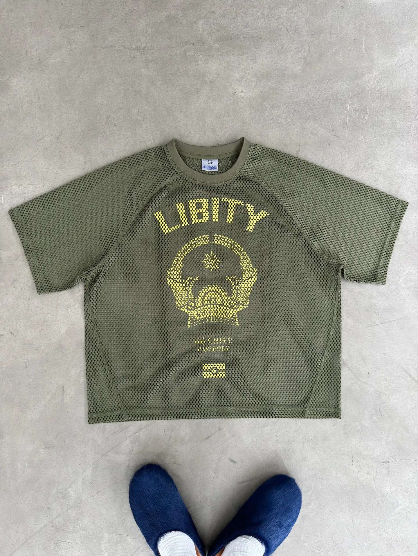 Street Fashion Mesh Jersey