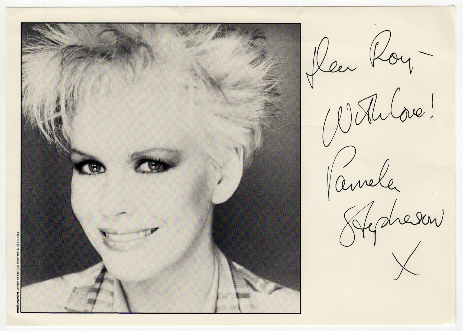 Pamela Stephenson signed autographed Photo Poster painting! RARE! Guaranteed Authentic! 3524