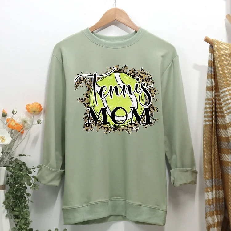 Tennis mom Women Casual Sweatshirt-Annaletters