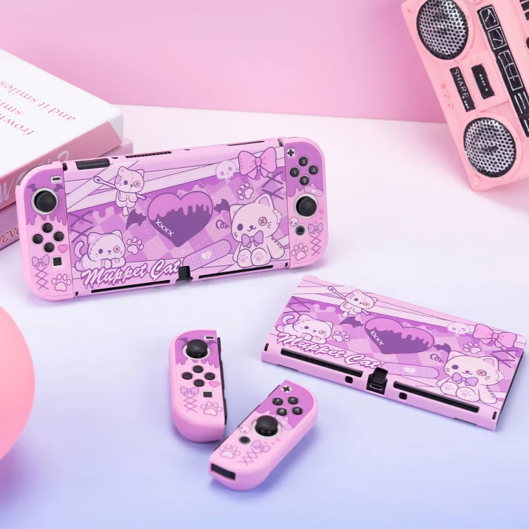 Purple cat Switch Case