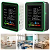 6 In 1 Air Quality Monitor PM2.5 CO2 HCHO TVOC Detector for Warehouse Laboratory