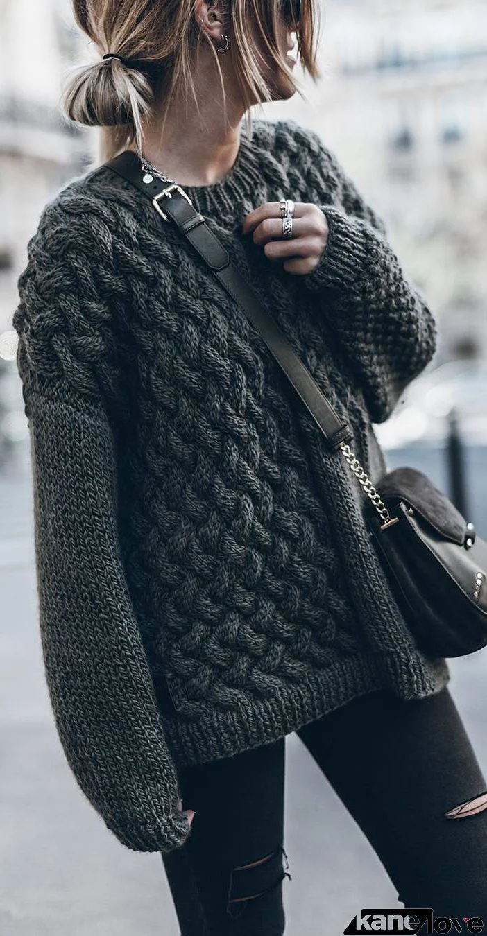 Oversized Cozy up Knit Sweater