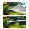 31 Inch Battery Powered Sprayer Wand Rechargeable Electric Sprayer Telescopic Wand with Hose 3 Mist Nozzles for Lawn and Garden