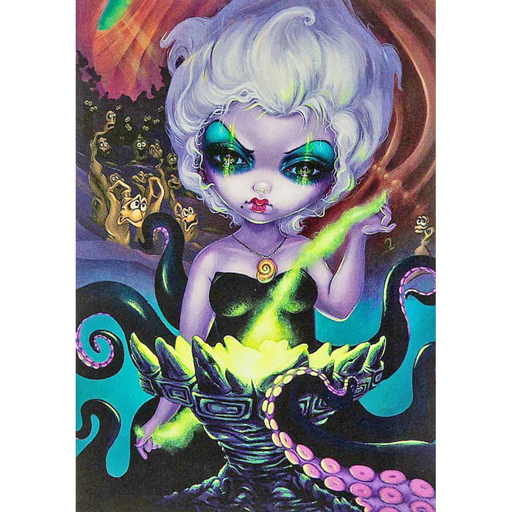 

Big Eyes Doll - Square Drill Diamond Painting - 30*40CM, 501 Original