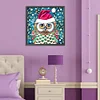 Diamond Painting -5D Full Round Drill Christmas Owl