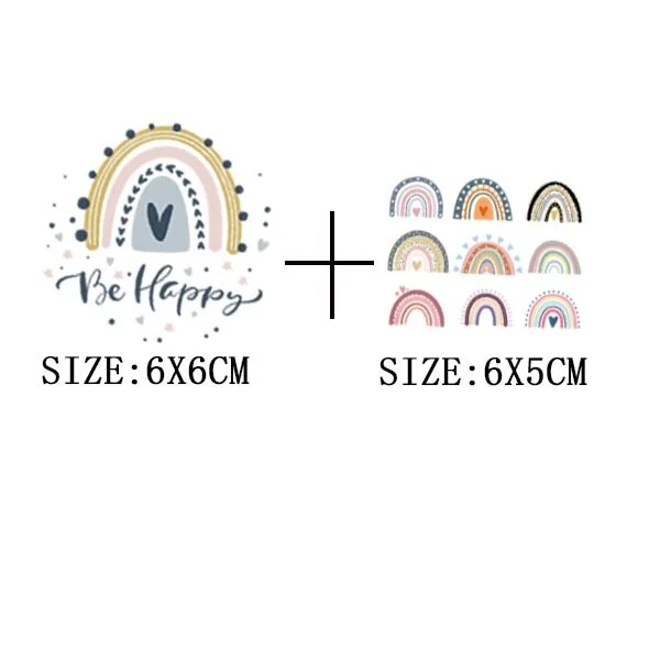 Beautiful Teachers Stickers DIY Washable Iron On Transfer For Clothing Unique Design Thermoadhesivos Patches On Clothes Applique