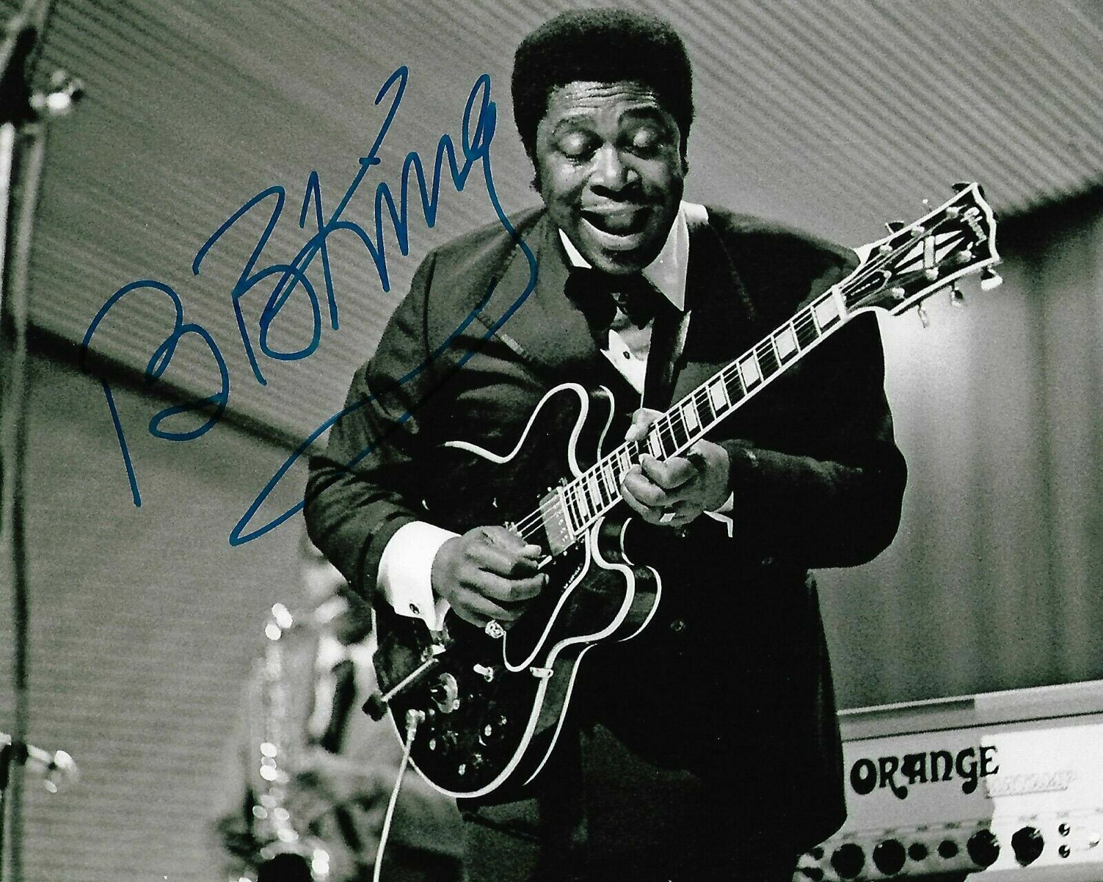 BB King Autographed Signed 8x10 Photo Poster painting REPRINT