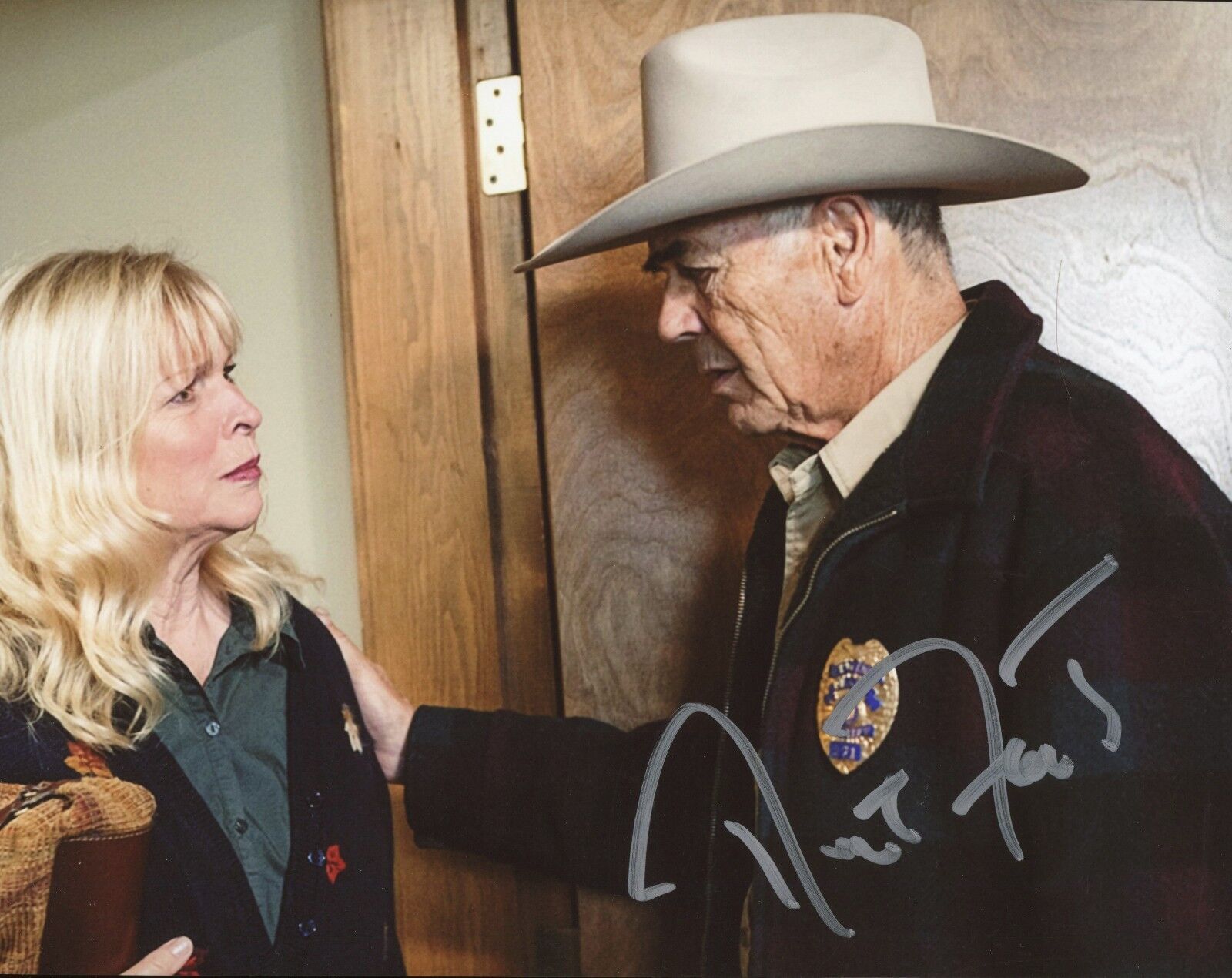 ~ ROBERT FORSTER Authentic Hand-Signed Sheriff Truman TWIN PEAKS