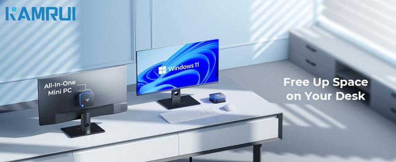 Product Introduction of ACEMAGIC AK1 Plus Mini PC. Intel 12th Gen N95(up to 3.4GHz) Mini Desktop Computers. 8GB RAM/256GB M.2 SSD Micro Computer Tower Support 4K UHD. Dual Wi-Fi. BT 4.2 for Business Home Office 13