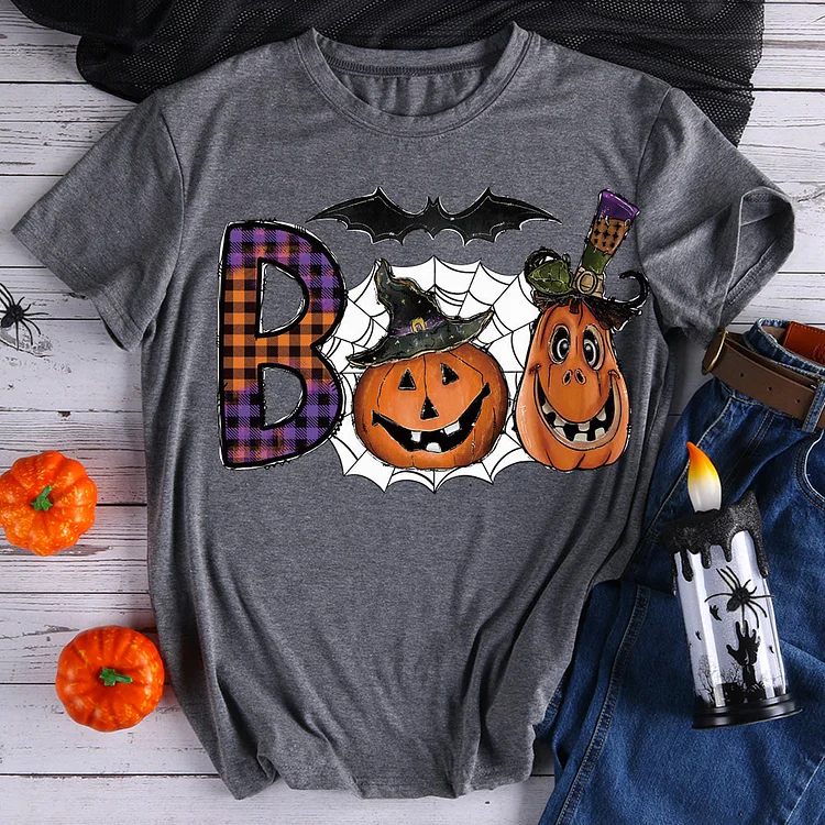 Halloween Boo T-Shirt-05486