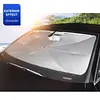 Car Windshield Sun Shade Foldable Umbrella UV Protection 55x31in