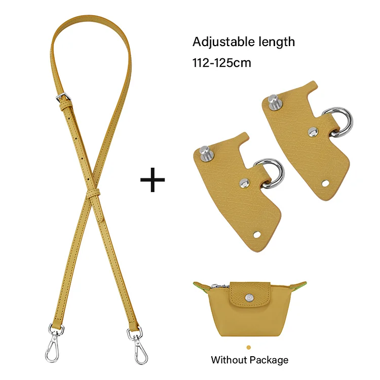  WUTA Genuine Leather Bag Strap Replacement Adjustable