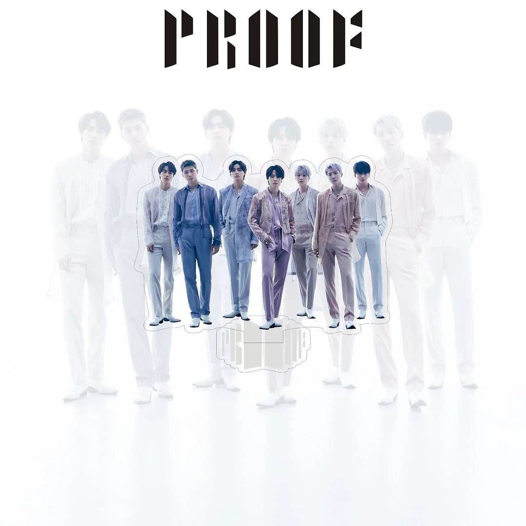 BTS Proof Acrylic Standing Board