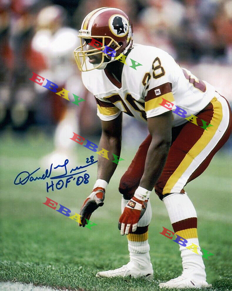 Darrell Green HOF 08 Redskins Autographed Signed 8x10 Photo Poster painting Reprint