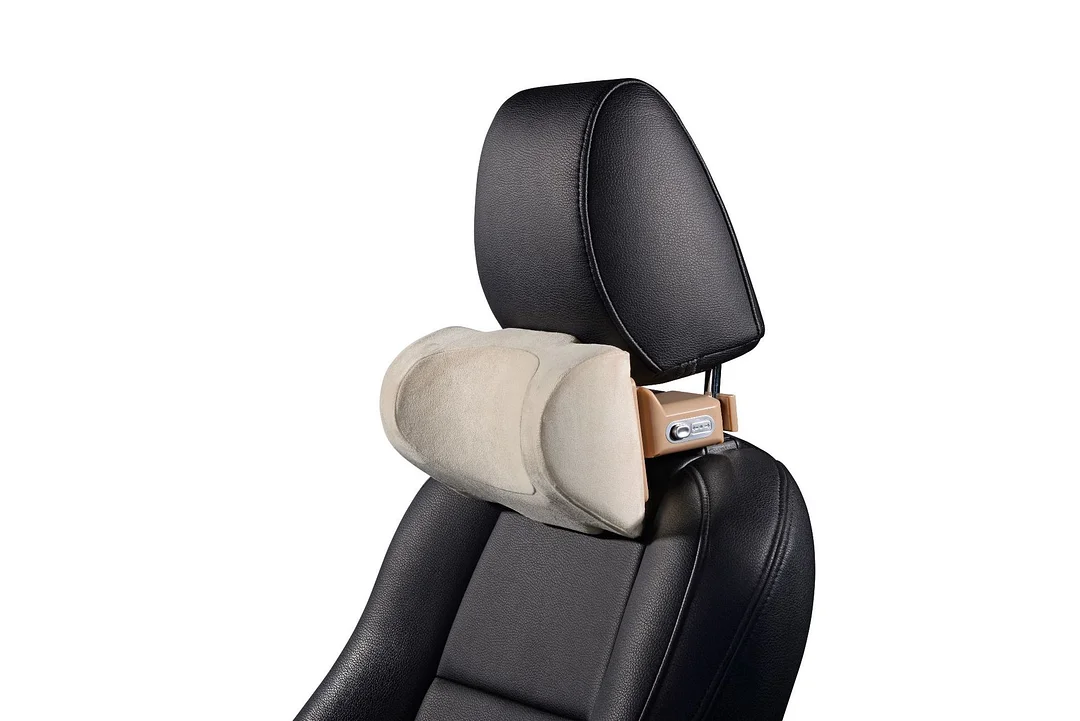 Car headrest adjustable multi-function neck protector