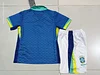 2024 Kids Size Brazil Away Soccer Jersey