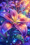 Luxury AB Velvet Diamond Painting Kit - Flower