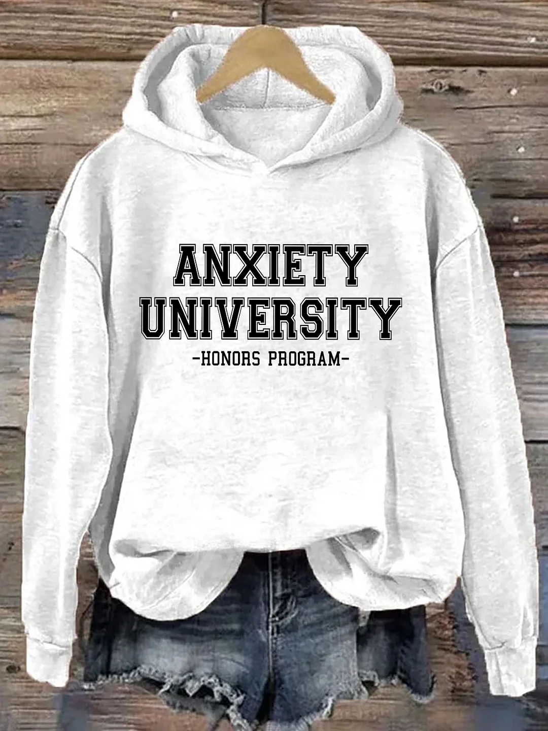 Anxiety University Honors Program Hoodie