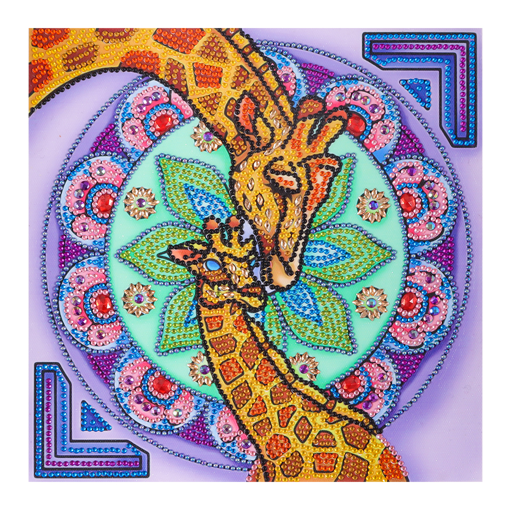 

Circle Giraffe - Special Shaped Diamond Painting - 30*30CM, 501 Original