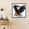 Diamond Painting -DIY Full Round Drill Flag Eagle