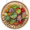 Plants DIY Diamond Painting Hanging Pendants Acrylic Crafts Kit for Home Wall Decor