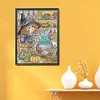 Magic Girl-14CT Stamped Cross Stitch 28*38cm/11.02*14.96in tapestrymarket