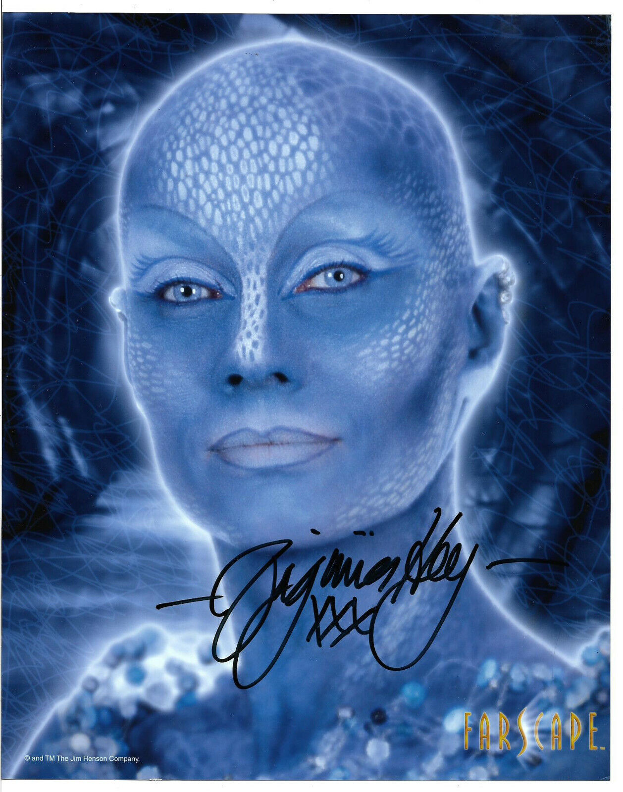 Virginia Hey Authentic Signed 8x10 Photo Poster painting Autographed, Farscape, Pa'u Zotoh Zhaan