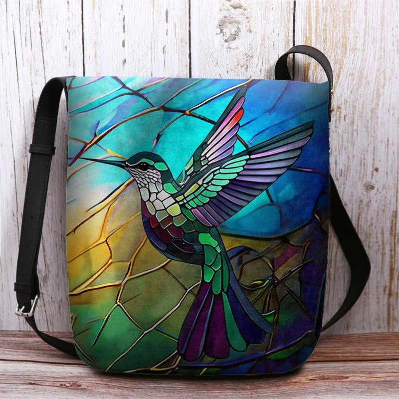 Style & Comfort for Mature Women Women's Bird Print Crossbody Bags Shoulder Bags