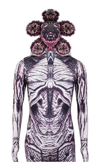 adult Stranger Things 3 Demogorgon Jumpsuit Cosplay halloween Costume