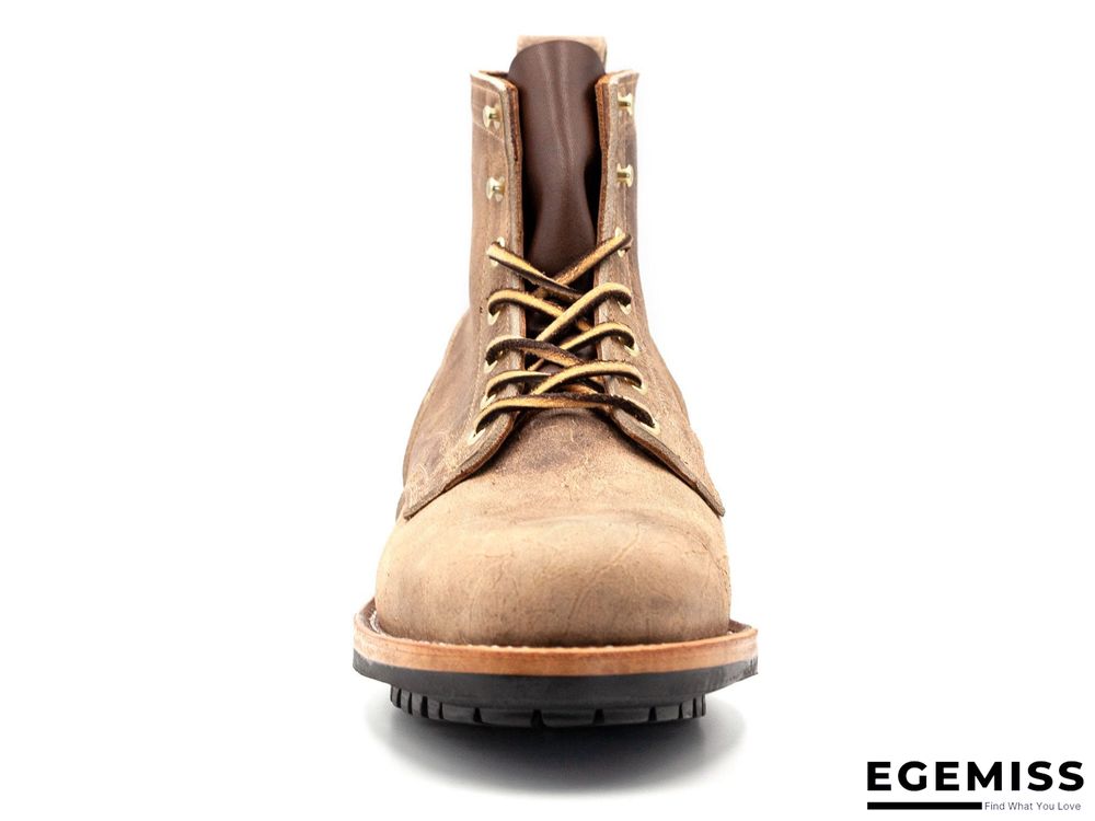 Cow Split Leather Men Boots Comfortable Boots Men Footwear Rubber Ankle Boots Men's Shoes | EGEMISS