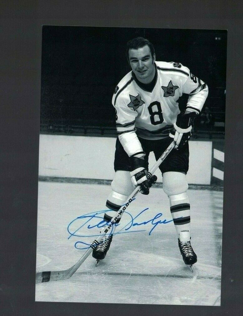 Ken Hodge Boston Bruins Signed 4x6 Hockey Photo Poster painting W/Our COA