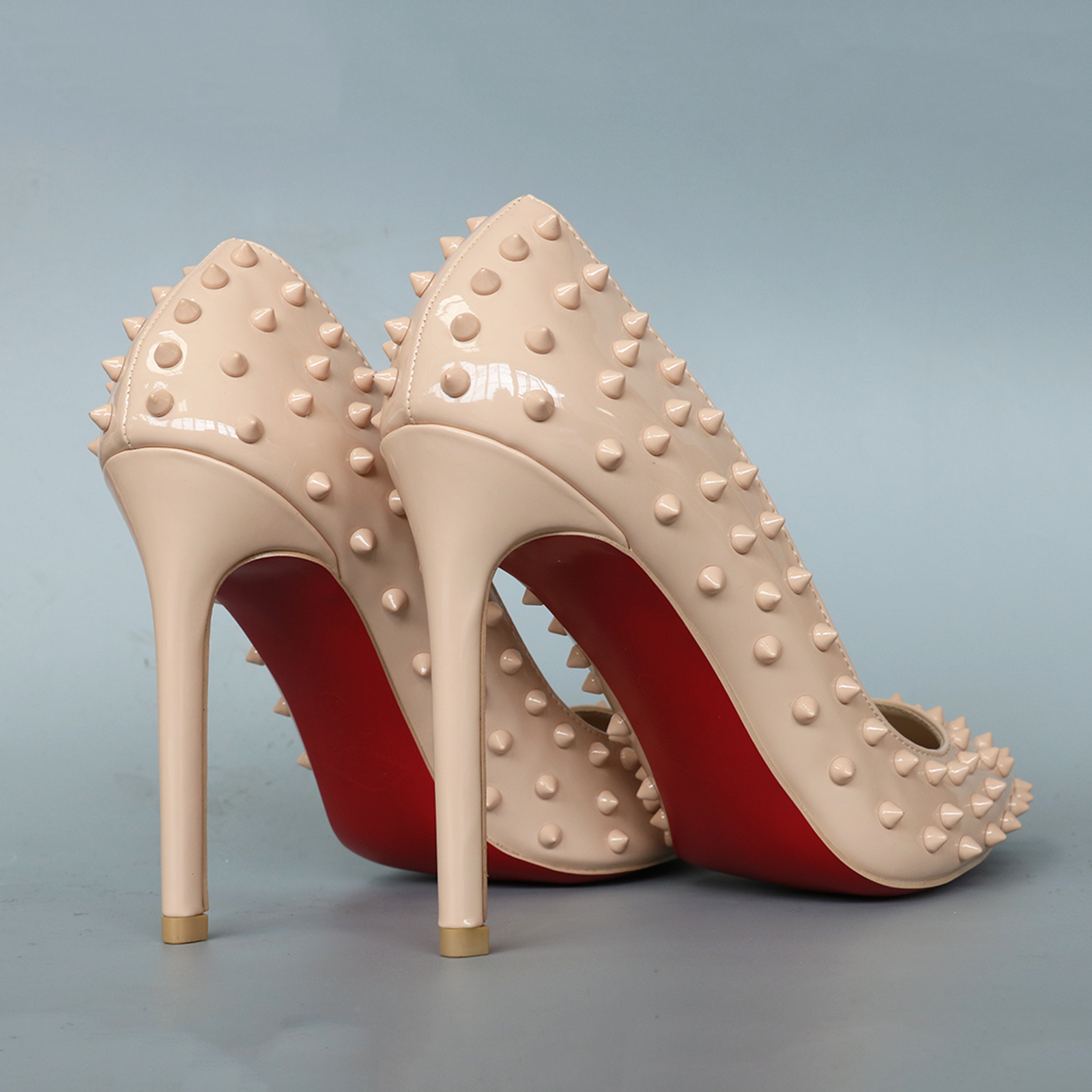 12cm Rivets Party Pumps-vocosishoes